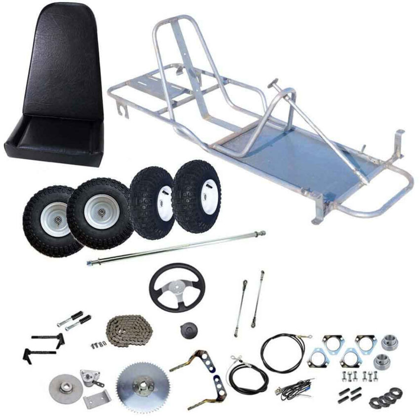 Vintage Go-Kart Roller Kit (No Engine) - Image 3